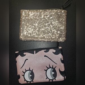 Betty Boop New Ipsy Makeup Glam Bags